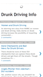 Mobile Screenshot of drunkdrivinginfo.blogspot.com