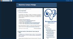 Desktop Screenshot of maestriascampushidalgo.blogspot.com