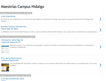 Tablet Screenshot of maestriascampushidalgo.blogspot.com