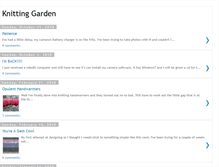 Tablet Screenshot of knittingarden.blogspot.com
