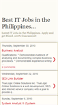 Mobile Screenshot of myjobphilippines.blogspot.com