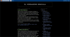 Desktop Screenshot of elverdaderodracula.blogspot.com