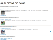 Tablet Screenshot of grupoescolarfreidamiao.blogspot.com