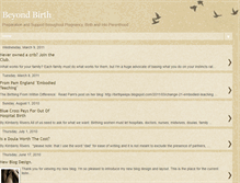 Tablet Screenshot of beyondbirthdoula.blogspot.com