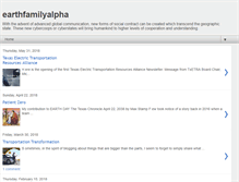 Tablet Screenshot of earthfamilyalpha.blogspot.com