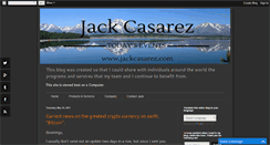 Desktop Screenshot of jackcasarez.blogspot.com