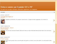 Tablet Screenshot of dolceesalatoperilpalato.blogspot.com