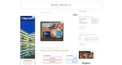 Desktop Screenshot of biggbossthree.blogspot.com