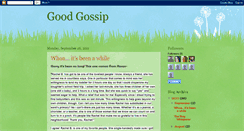 Desktop Screenshot of goodgossipinthegrove.blogspot.com