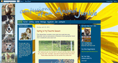 Desktop Screenshot of animaljunkie.blogspot.com