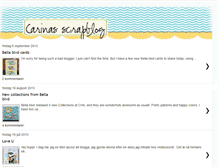 Tablet Screenshot of carinalindholm.blogspot.com