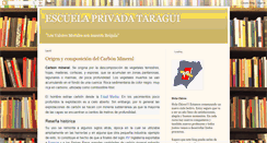 Desktop Screenshot of escuelataragui.blogspot.com