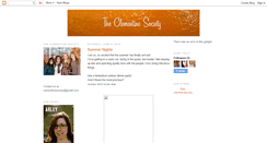 Desktop Screenshot of clementinesociety.blogspot.com