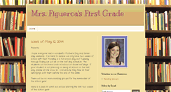 Desktop Screenshot of mrsfigsfirstgrade.blogspot.com