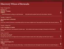 Tablet Screenshot of discoverywinesofbermuda.blogspot.com