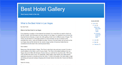 Desktop Screenshot of besthotelgallery.blogspot.com