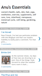 Mobile Screenshot of anuessentials.blogspot.com