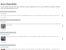 Tablet Screenshot of anuessentials.blogspot.com