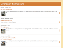 Tablet Screenshot of mirandamuseum.blogspot.com