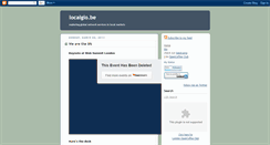 Desktop Screenshot of localglobe.blogspot.com