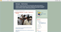 Desktop Screenshot of mompoxbolivariano.blogspot.com