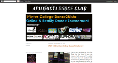Desktop Screenshot of apiituctidanceclub.blogspot.com