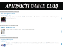 Tablet Screenshot of apiituctidanceclub.blogspot.com