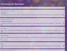 Tablet Screenshot of conversasdbanheiro.blogspot.com