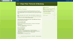 Desktop Screenshot of chips-poker-murah-di-bandung.blogspot.com