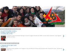 Tablet Screenshot of juventud-fesorcam.blogspot.com