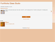 Tablet Screenshot of fox-works.blogspot.com