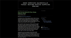 Desktop Screenshot of omniservicesgainesvilletx36.blogspot.com