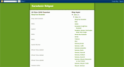 Desktop Screenshot of karadeniz-bolgesi.blogspot.com