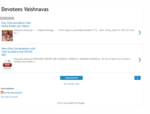 Tablet Screenshot of devoteesvaishnavasdelmundo.blogspot.com