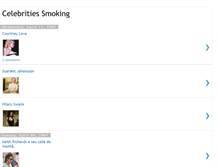 Tablet Screenshot of celebritiessmoking.blogspot.com