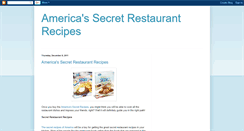 Desktop Screenshot of exclusiverestaurantrecipes.blogspot.com