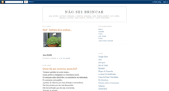 Desktop Screenshot of naoseibrincar.blogspot.com