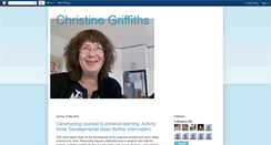 Desktop Screenshot of christineraegriffiths.blogspot.com