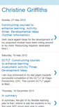 Mobile Screenshot of christineraegriffiths.blogspot.com