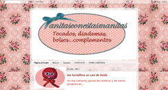 Desktop Screenshot of anitasconestasmanitas.blogspot.com
