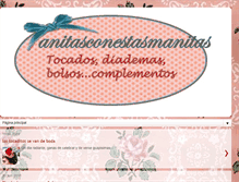 Tablet Screenshot of anitasconestasmanitas.blogspot.com
