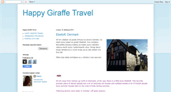 Desktop Screenshot of happygiraffetravel.blogspot.com