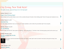 Tablet Screenshot of citylivingnewyorkstyle.blogspot.com