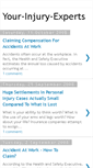 Mobile Screenshot of injury-experts.blogspot.com