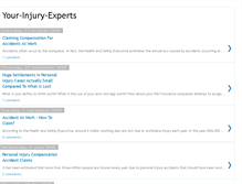 Tablet Screenshot of injury-experts.blogspot.com