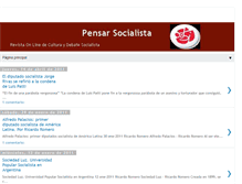 Tablet Screenshot of pensarsocialista.blogspot.com