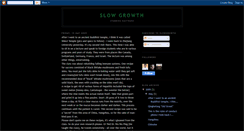 Desktop Screenshot of markham-slowgrowth.blogspot.com