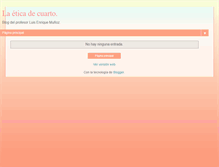 Tablet Screenshot of luisenriqueetica.blogspot.com