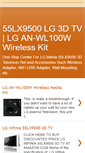 Mobile Screenshot of lginfinialx95003dtv.blogspot.com