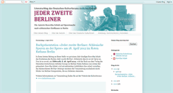 Desktop Screenshot of jeder-zweite-berliner.blogspot.com